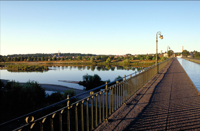 Pont-Canal in Briare ber der Loire