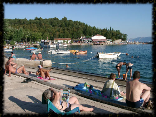 "Strand" des Campingplatz "autocamp selce" in Selce