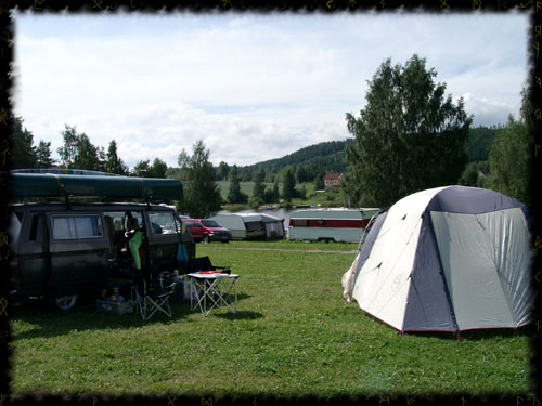 Campingplatz in Tangen an der Mjsa